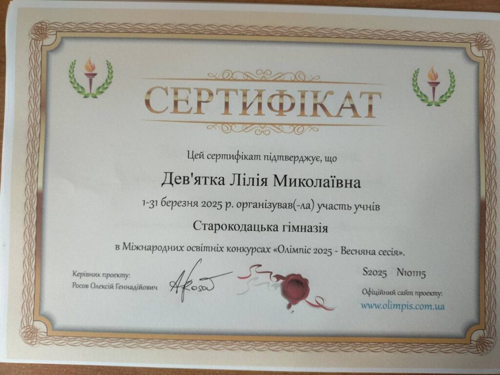 Наші досягнення Наші досягнення