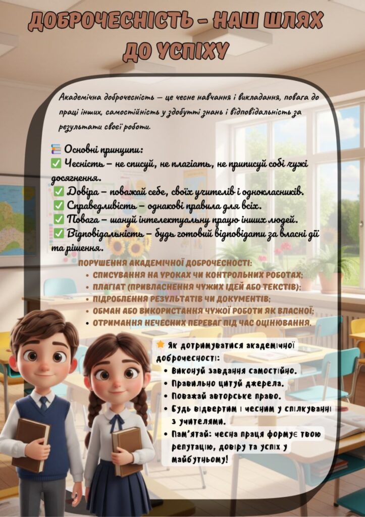 Тиждень академічної доброчесності Тиждень академічної доброчесності