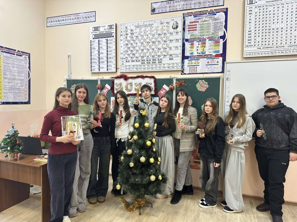 Новорічні заходи в Старокодацькій гімназії